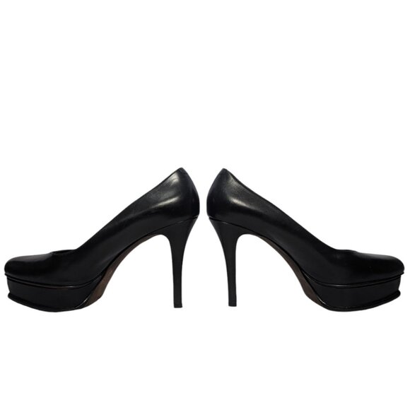 Vera Wang Lavender Platform Heels - Picture 2 of 10